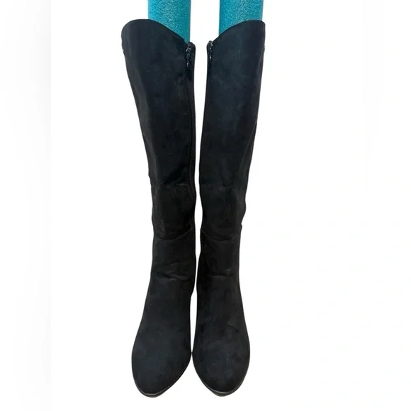 Dana Buchman Women’s Black Cone Heel Knee High Boots | Size 8.5M - Picture 7 of 16